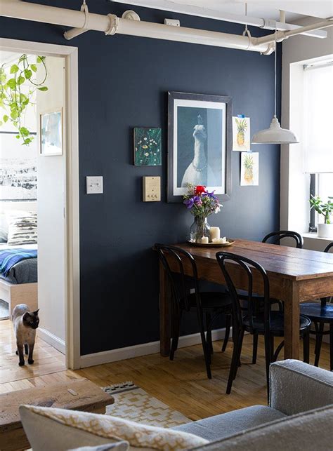 navy blue interior paint colors.